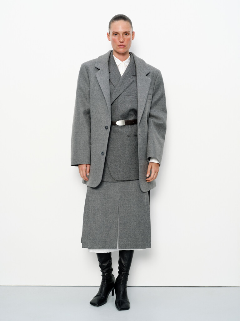 ☆新品！i_am☆ boa chester midi coat i_am】boa chester midi coat